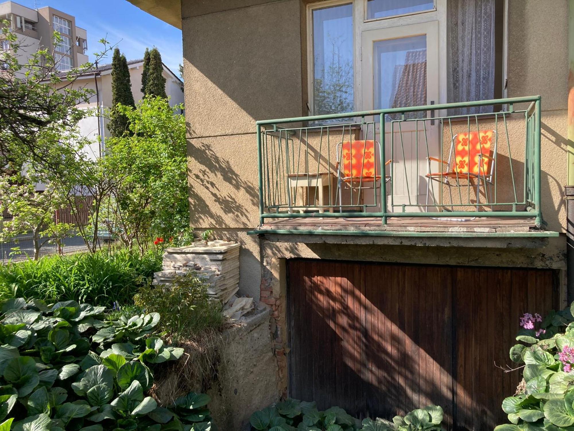Podkrovní byt - Na Slovance Praga Exterior foto